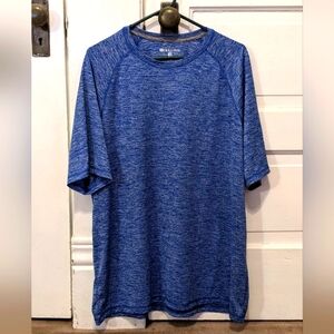 Holloway Men's short sleeve dry excel blue T-shirt XL